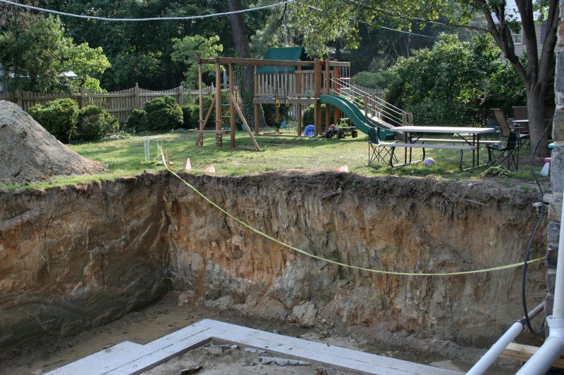 Excavation for Foundation Repair